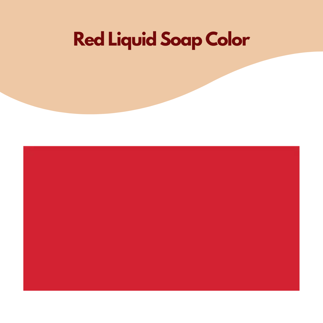 Red Soap Color