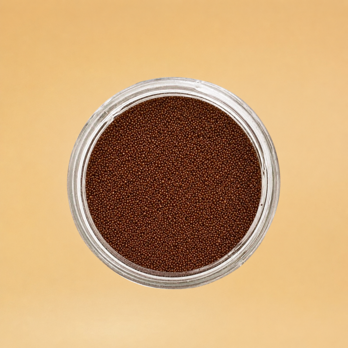Cosmetic Beads Coffee Powder (Brown)