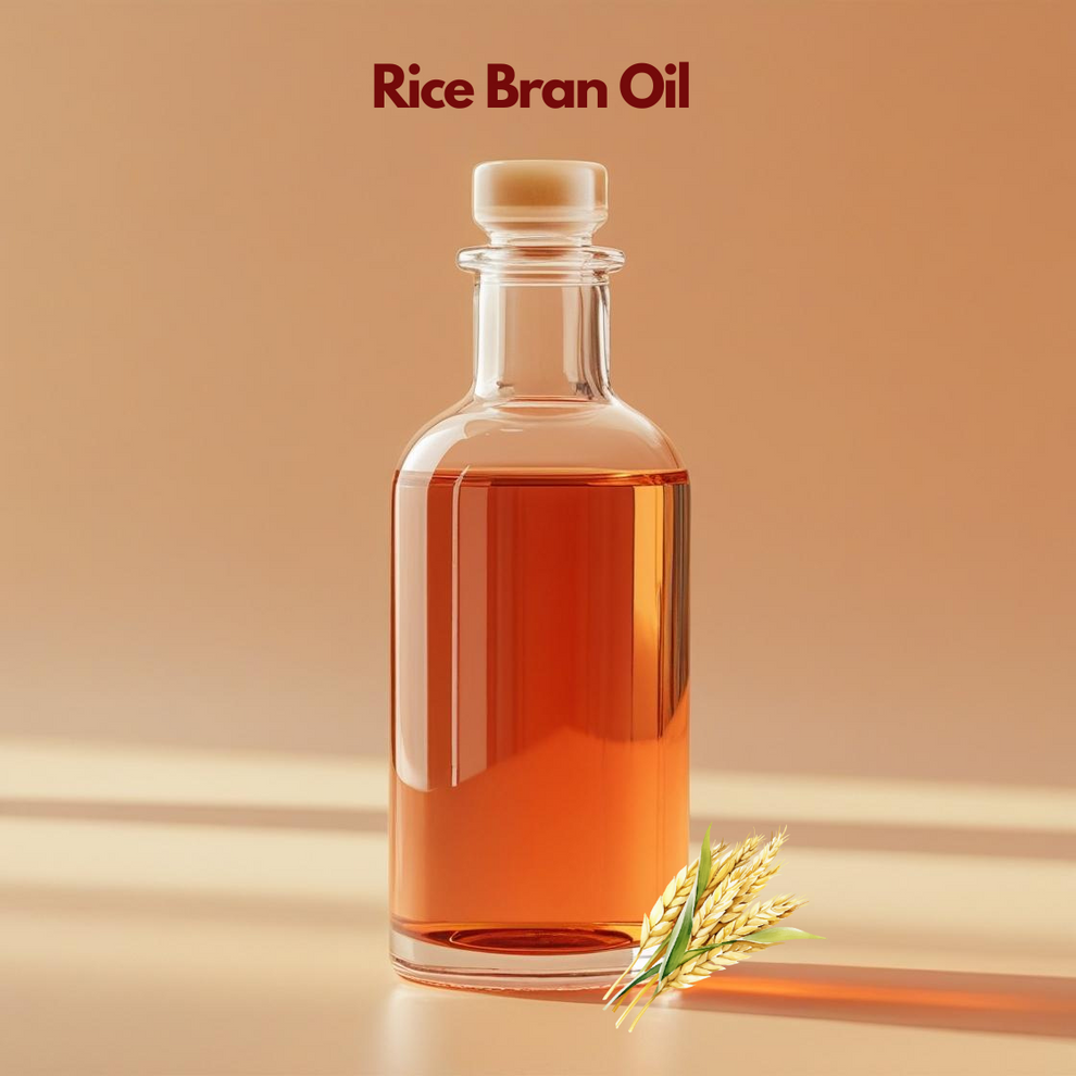 Rice Bran Oil | Lightweight Carrier Oil for Skin & Hair – Cosmesi Global