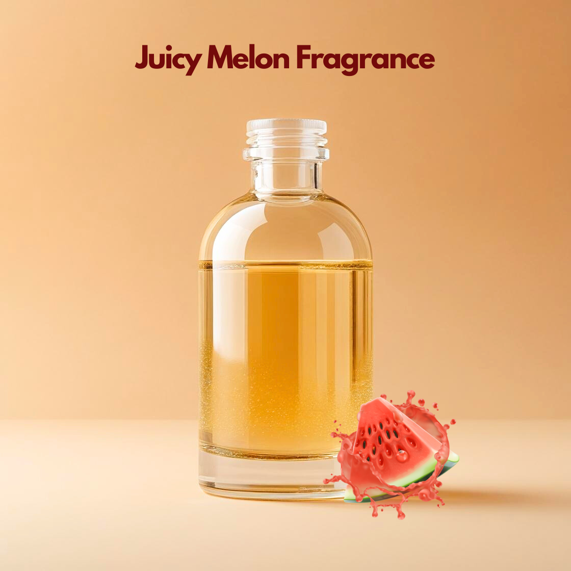 Juicy watermelon water soluble fragrance for summer skincare and body wash products.