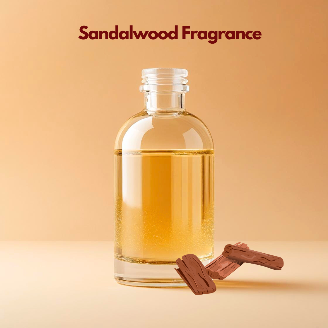 Premium sandalwood water soluble fragrance for traditional soaps and woody cosmetic formulations.
