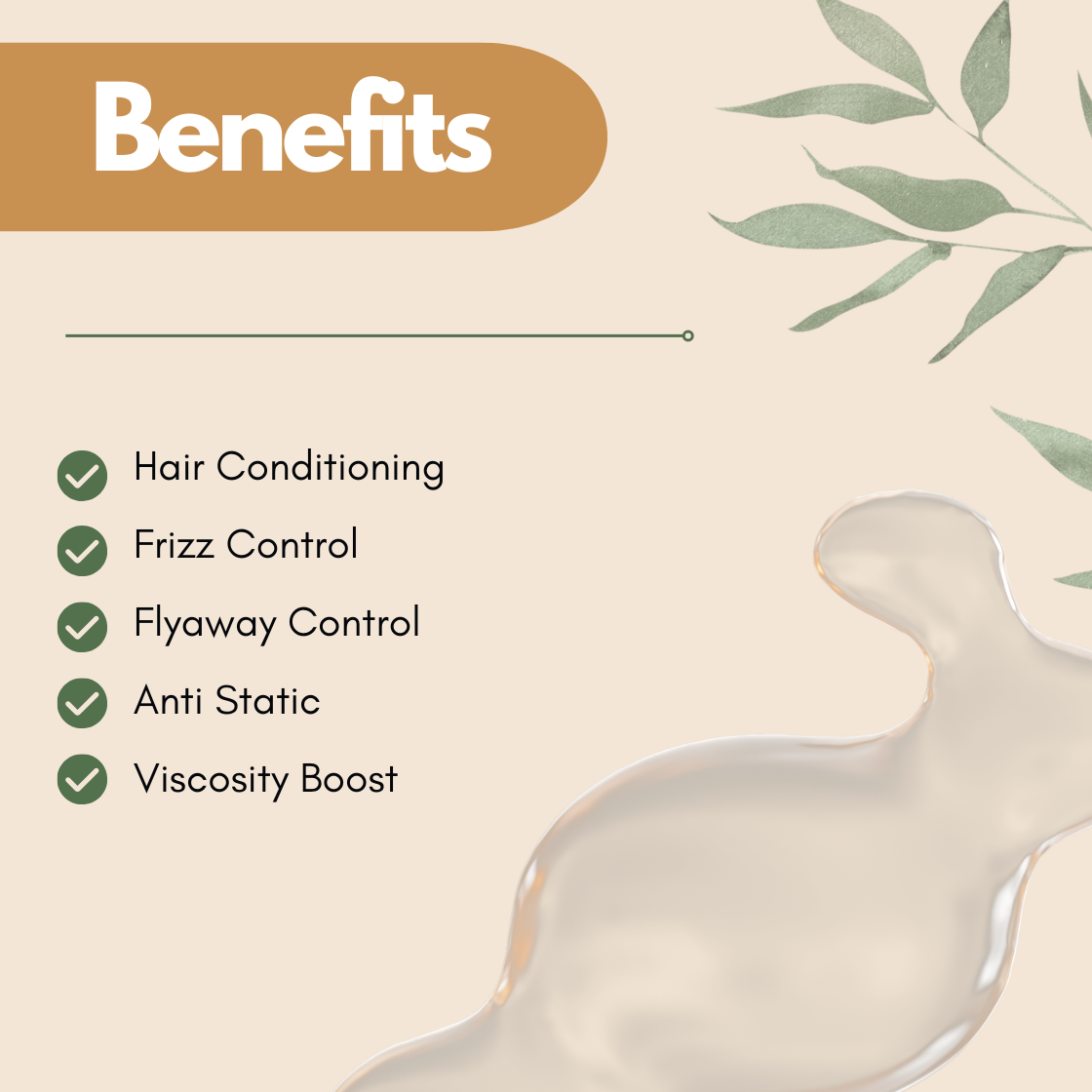  Cosmetic Ingredients "Polyquaternium 7" infographic showing clear conditioning Polyquaternium 7 ingredient used in haircare formulations, highlighting benefits including Hair Conditioning, Frizz Control, Flyaway Control, Anti static performance and Viscosity Boost in cosmetic products. This ingredient is commonly used in hair serums, conditioners, shampoos and styling products.
 